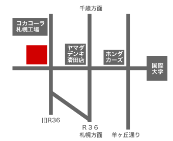 林自動車札幌地図